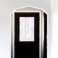 Renovation New glass pane door